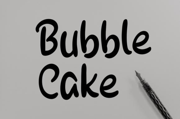 Bubble Cake: Integrating a Versatile Display Font into Creative Workflows