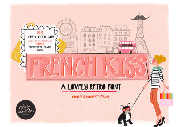 French Kiss: Elevating Retro Design with Timeless Charm