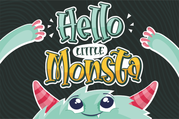 Hello Little Monsta: Adding Playful Charm to Your Creative Projects