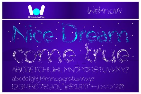 Nice Dream Come True: Elevating Your Creative Projects with a Unique Display Font