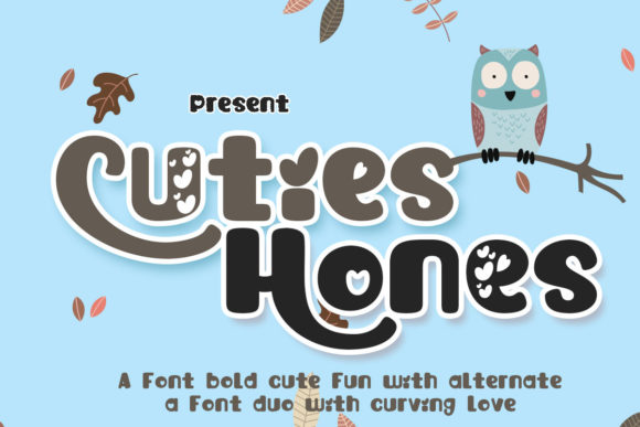 Why Cuties Hones Is the Quirky Display Font Your Designs Need Right Now