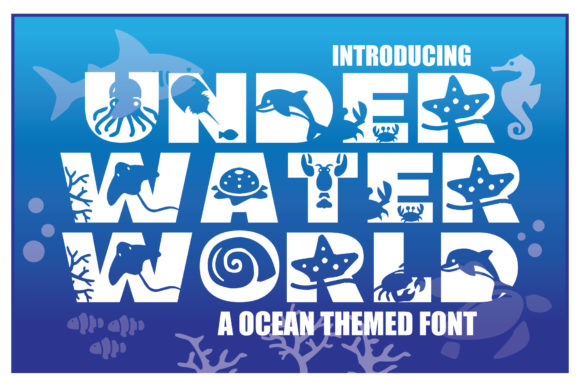 Why Underwater World Is the Ultimate Display Font for Bold Creative Projects